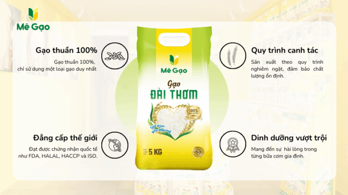 Đặc tính gạo Đài Thơm xứng đáng với giá tiền