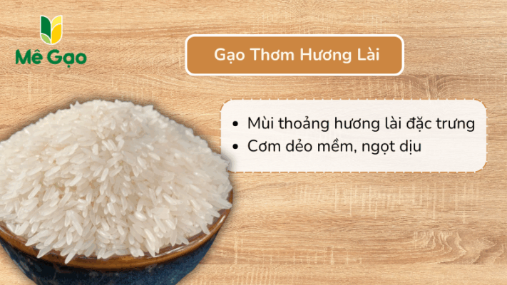 Gạo thơm hương lài dẻo thế nào