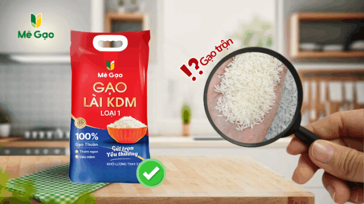Gạo Lài KDM bị pha trộn hoặc kém chất lượng