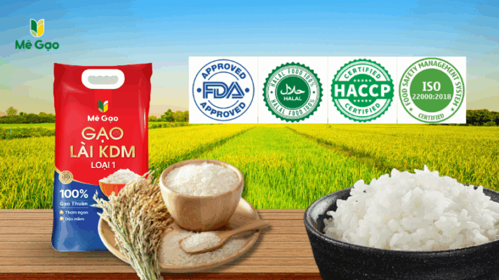 Gạo Lài KDM đảm bảo an toàn sức khỏe