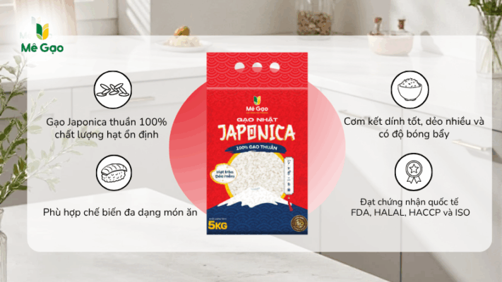 Lí do vì sao nên chọn gạo Japonica