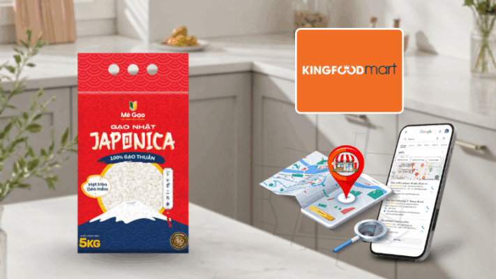 Mua gạo Japonica ở KingFoodMart