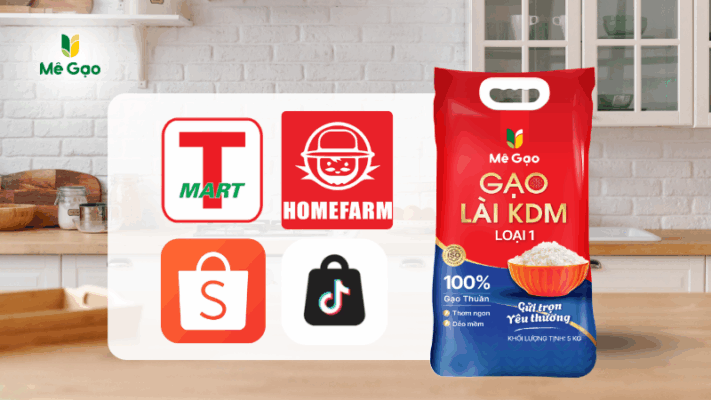 Mua gạo Lài KDM của Mê Gạo tại Hà Nội