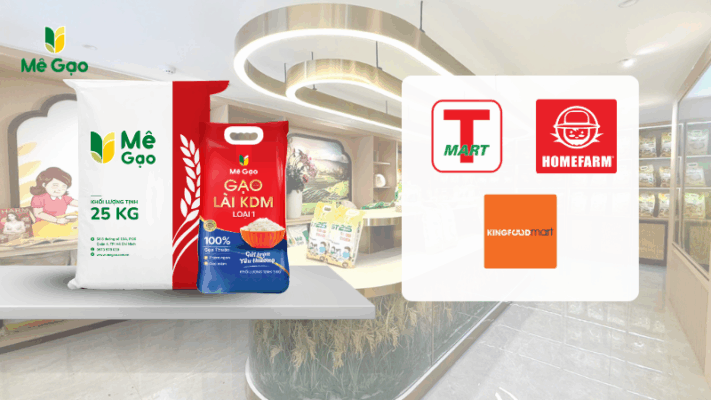 Mua gạo Lài KDM tại chuỗi siêu thị lớn