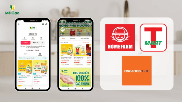 Nơi mua gạo Lài KDM của Mê Gạo