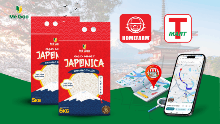 Phân phối gạo Japonica tại các cửa hàng ở Hà Nội