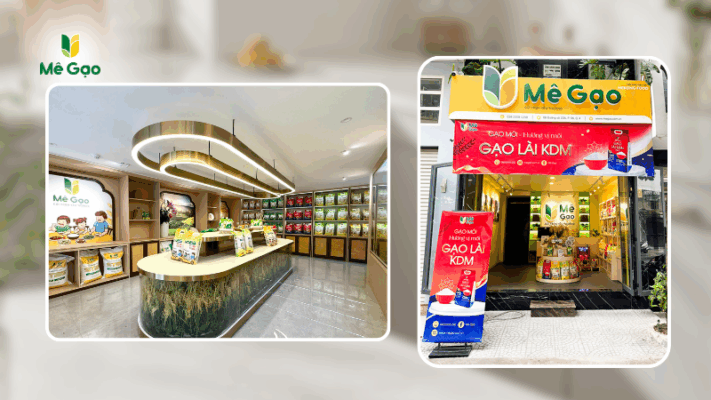 Showroom bán gạo KDM của Mê Gạo tại TPHCM