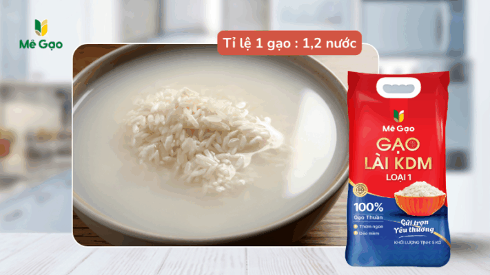 Tỉ lệ nước nấu cơm tấm từ gạo Lài KDM