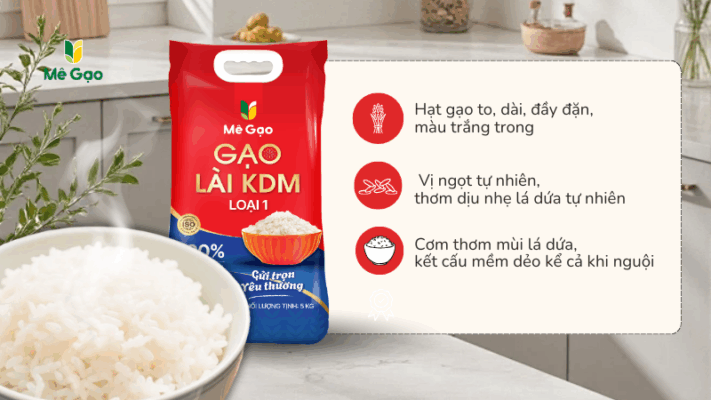 Gạo Lài KDM cúng dường