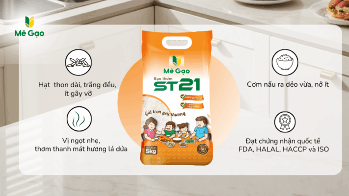 Gạo ST21 từ thiện rằm tháng 7