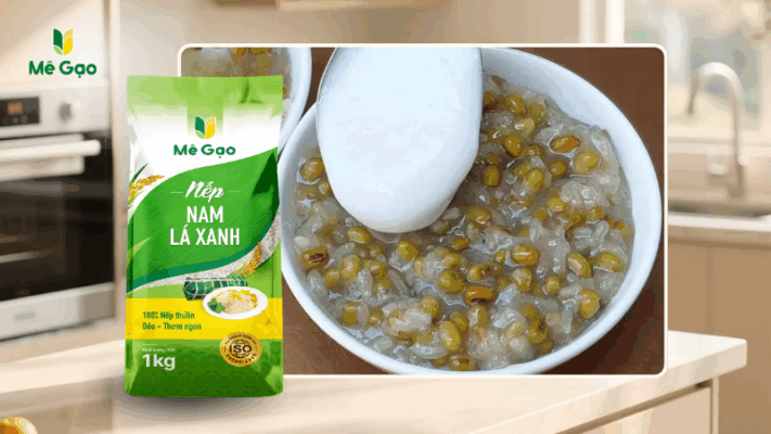 Hướng dẫn nấu chè nếp đậu xanh