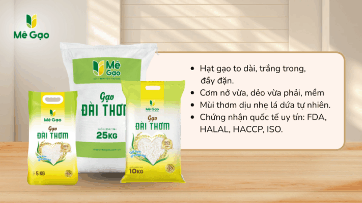 Gạo Đài Thơm làm từ thiện