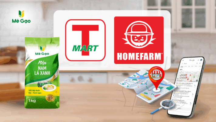 Mua Nếp Nam Lá Xanh tại siêu thị Hà Nội