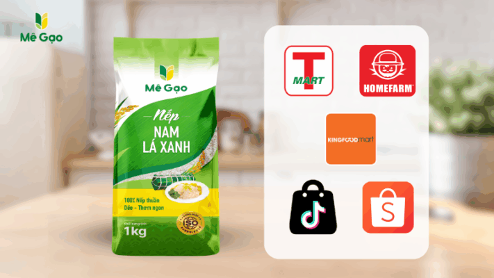 Nên mua Nếp Nam Lá Xanh ở đâu uy tín