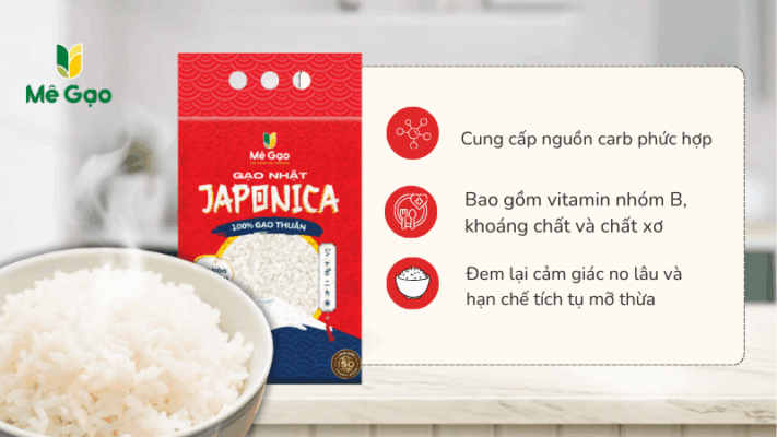 Tại sao nên chọn gạo Japonica cho thực đơn eatclean