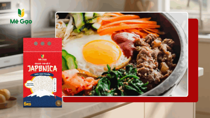 Thành phẩm cơm trộn Hàn Quốc