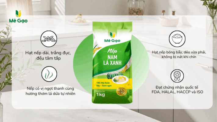Vì sao nên chọn Nếp Nam Lá Xanh thay cho Nếp Cái Hoa Vàng?