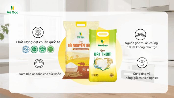 Vì sao nên mua gạo của Mê Gạo để làm từ thiện