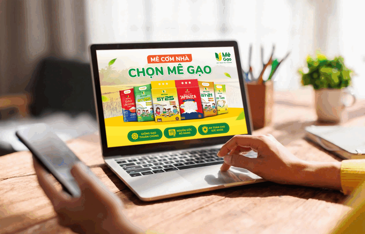 Mê Gạo kết nối giá trị hạt gạo Việt với thị trường quốc tế
